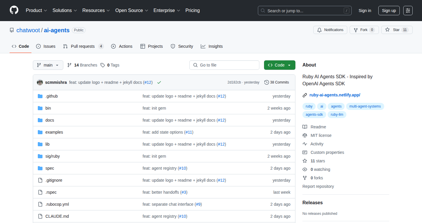 AI Agents SDK - Ruby Edition