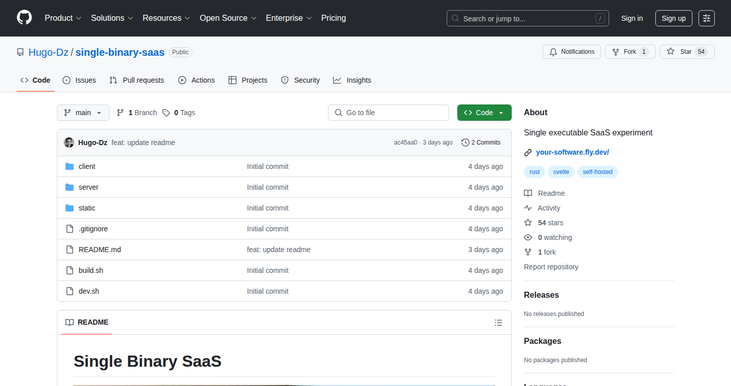 RustySvelteWeb – Single-Binary Web Apps with Rust and Svelte