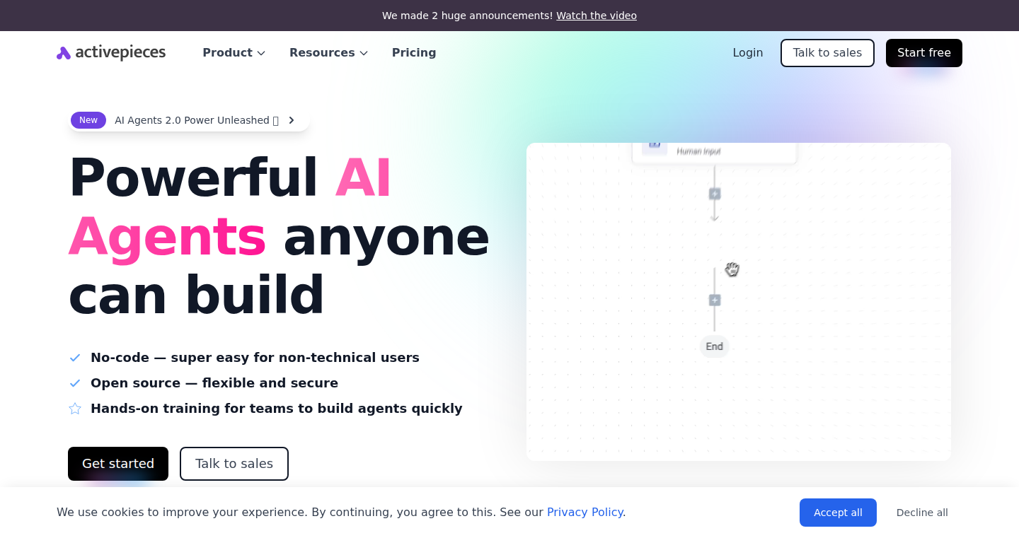 Activepieces: Unleashing Unlimited Automation with AI Agents