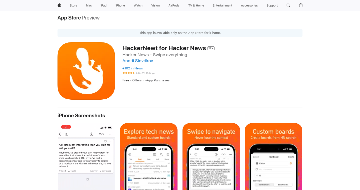 HackerNewt: Breadth-First Hacker News Explorer