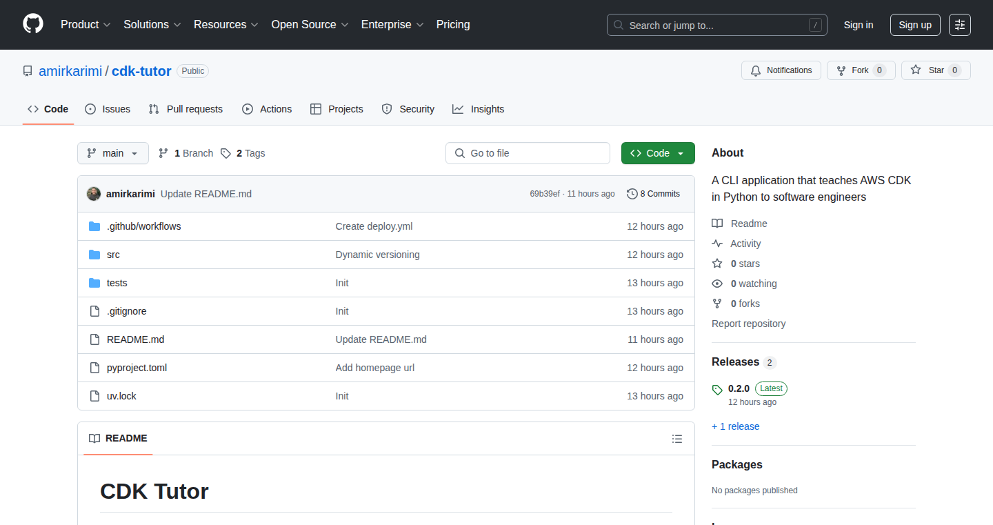 CDK Tutor: Interactive CDK Learning with Python