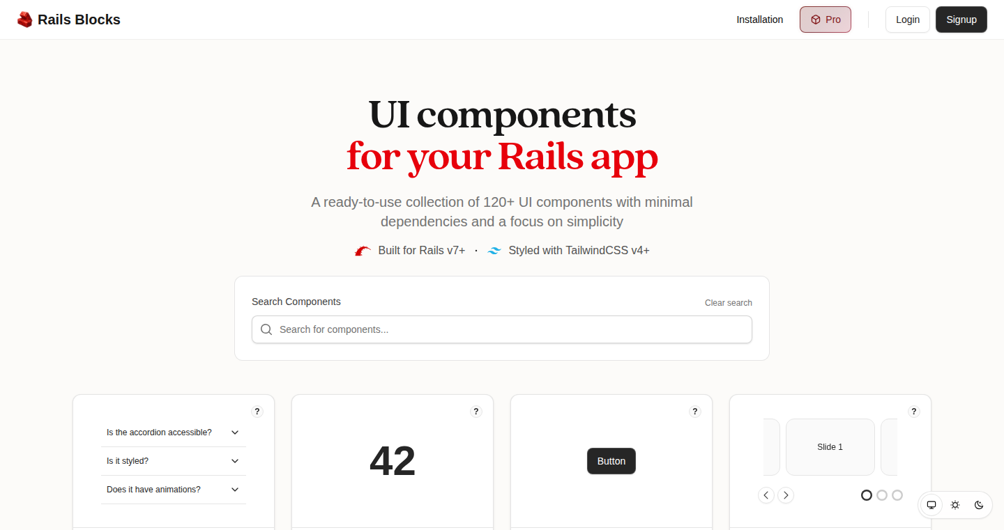 Rails Blocks - 极速构建Ruby on Rails用户界面