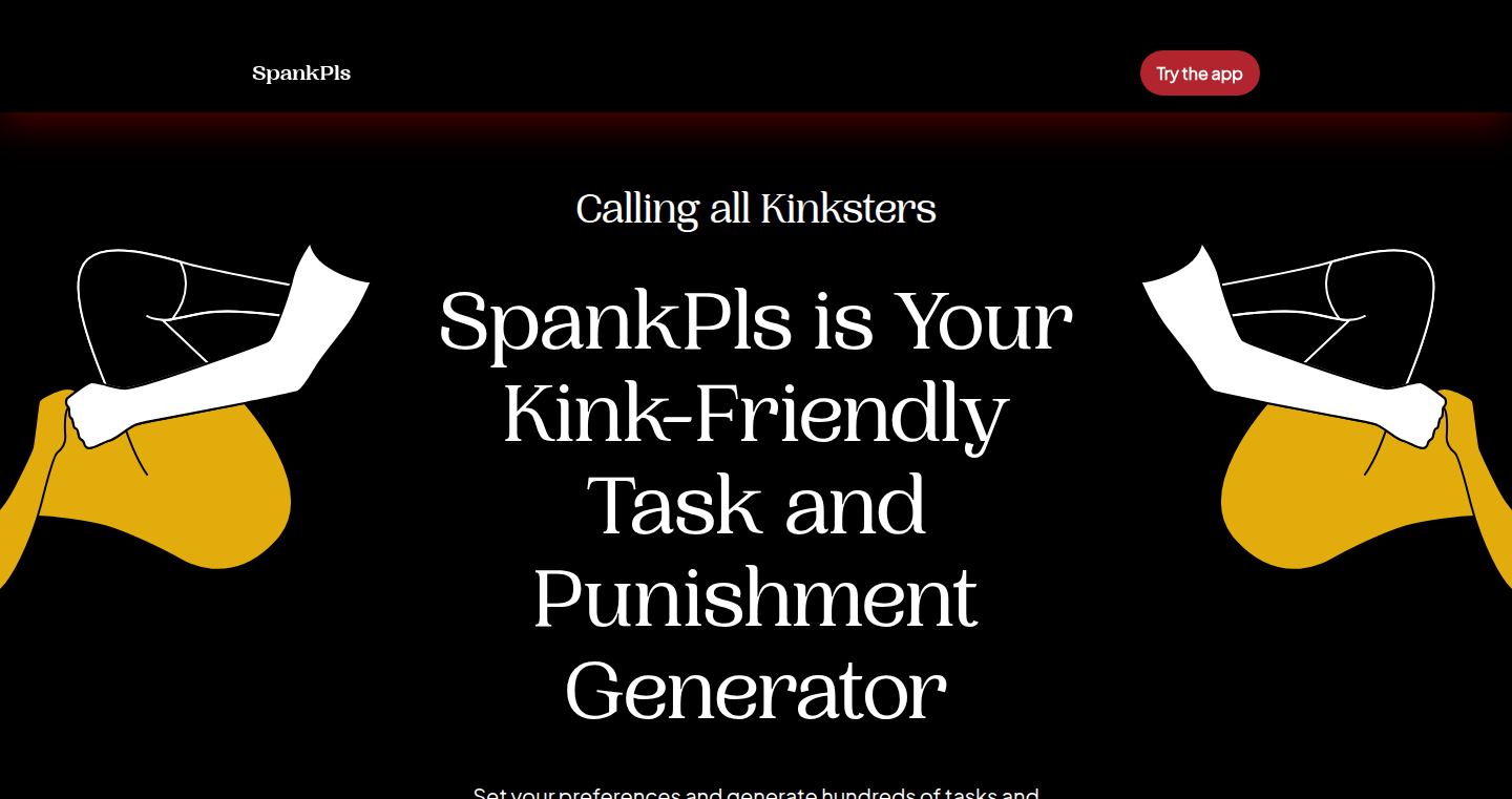 KinkyTask: 随机生成BDSM任务与惩罚的生成器