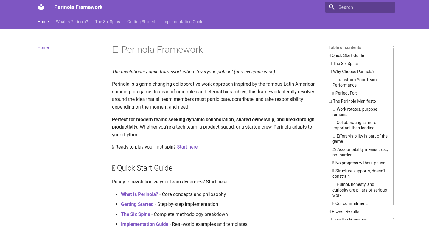 Perinola:团队协作的轻量级角色轮换框架