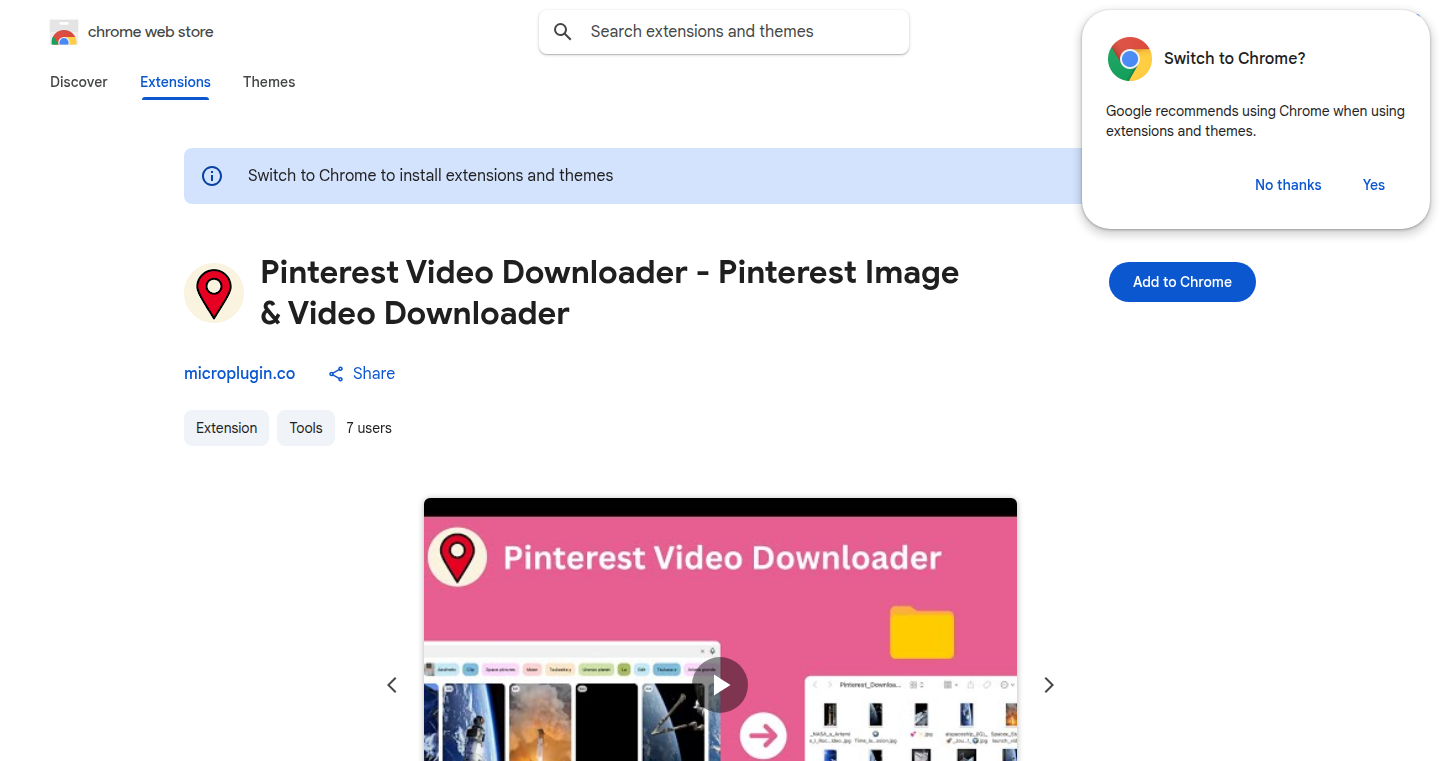 Pinterest速下:一键下载Pinterest视频与图片