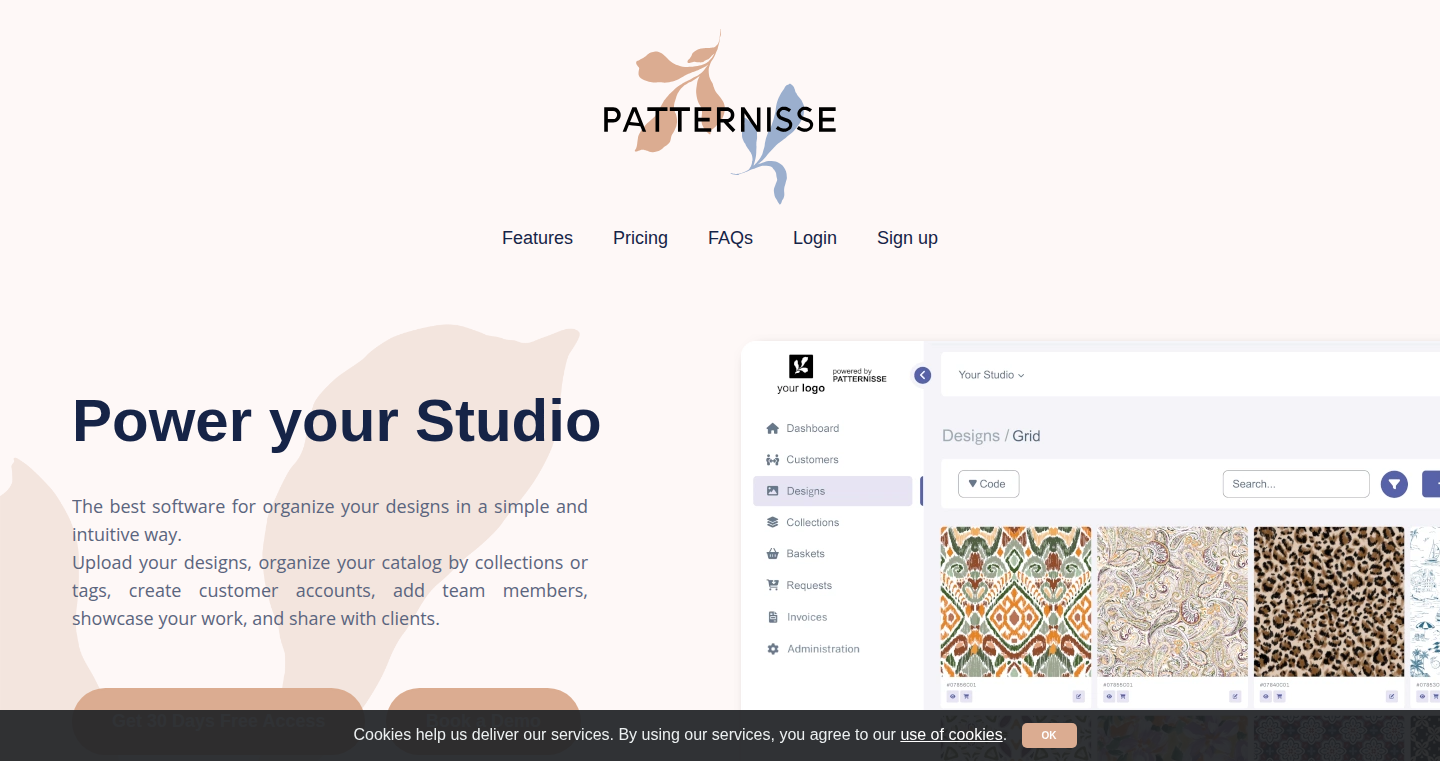 PATTERNISSE:让设计图案更赚钱的数字目录与逼真预览工具