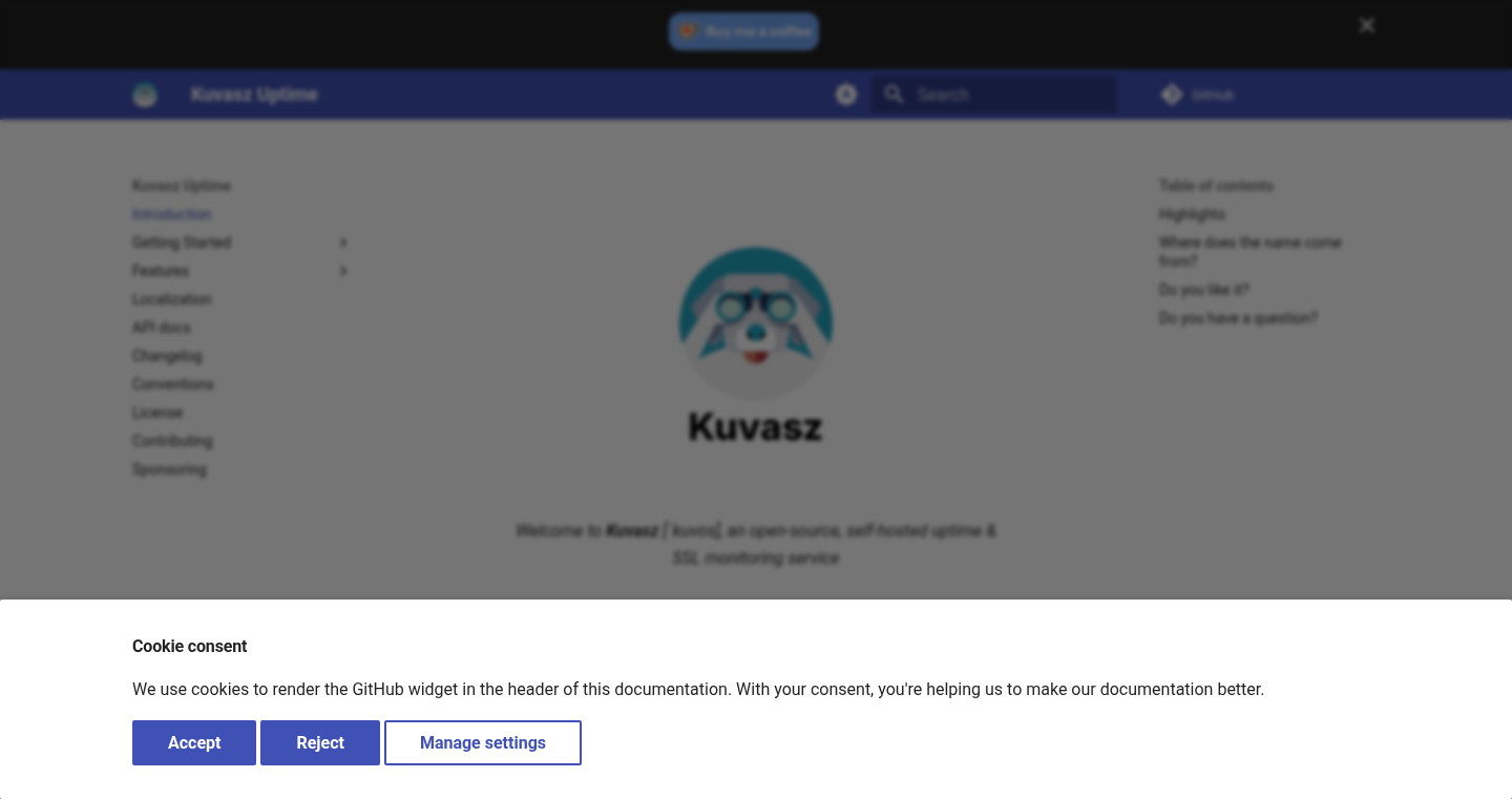 Kuvasz – 你的网站守护神:开源的网站可用性和SSL证书监控服务