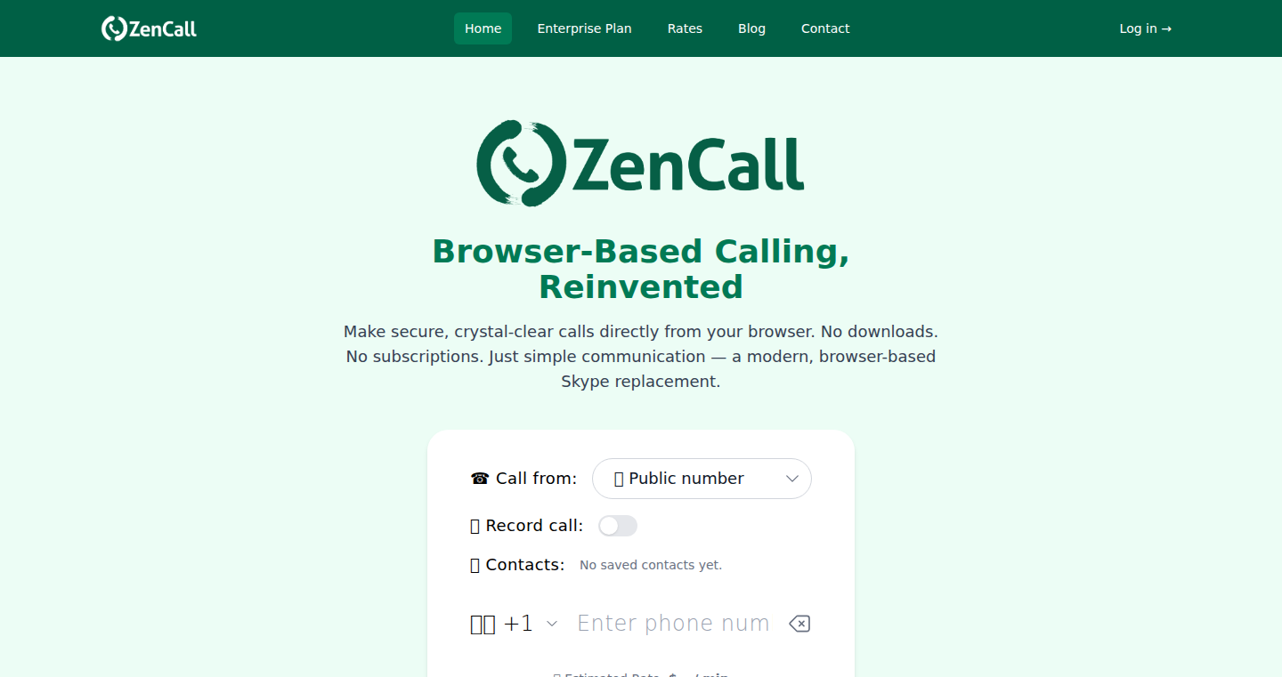 ZenCall:img