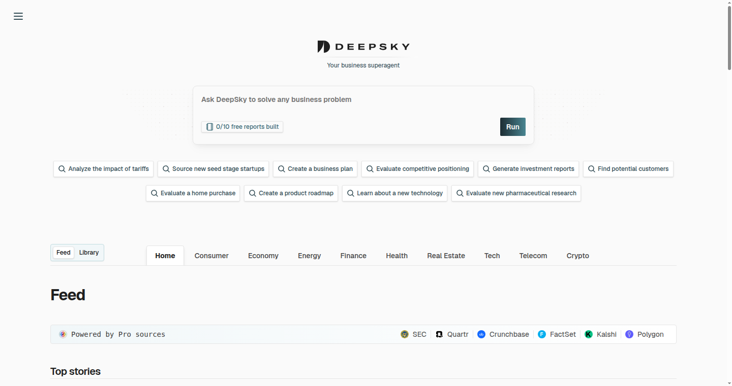 DeepSky: ビジネスを加速させるAIスーパーエージェント