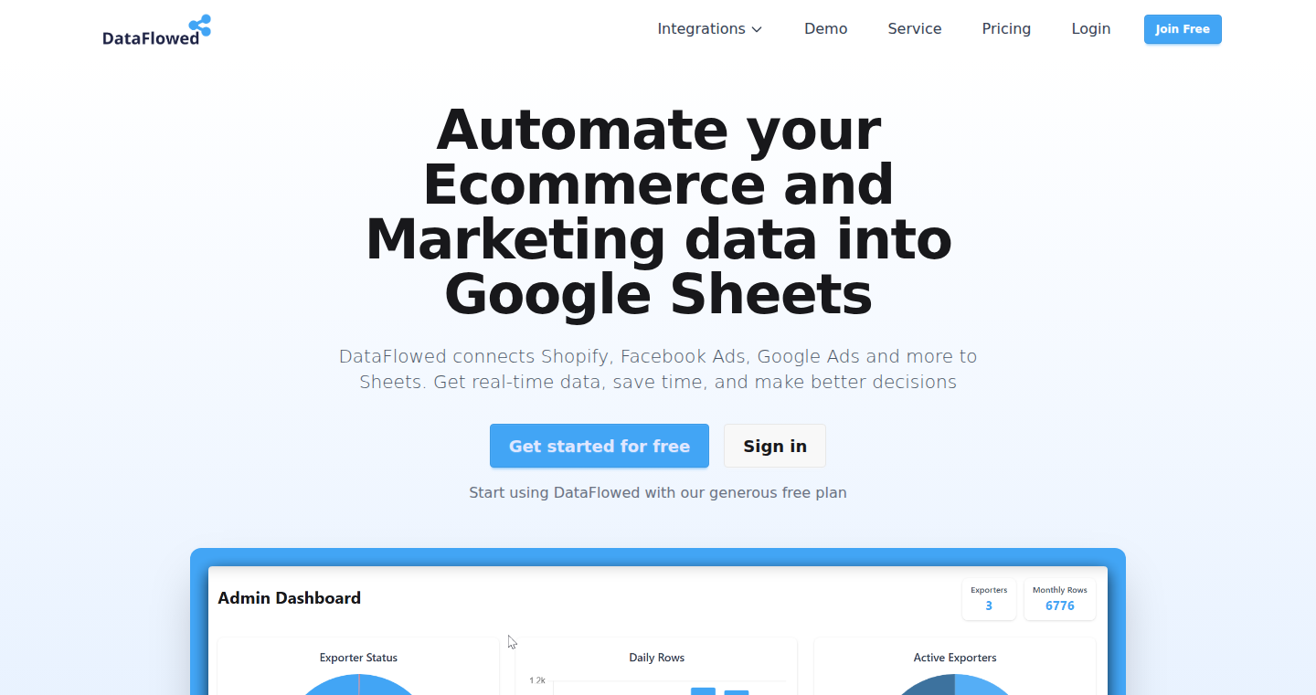 DataFlowed: Google Sheetsデータ連携をシンプルにする魔法のツール