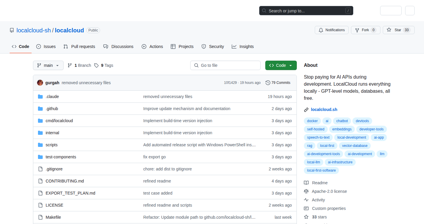 LocalCloud: AI開発環境をあなたのPCに構築