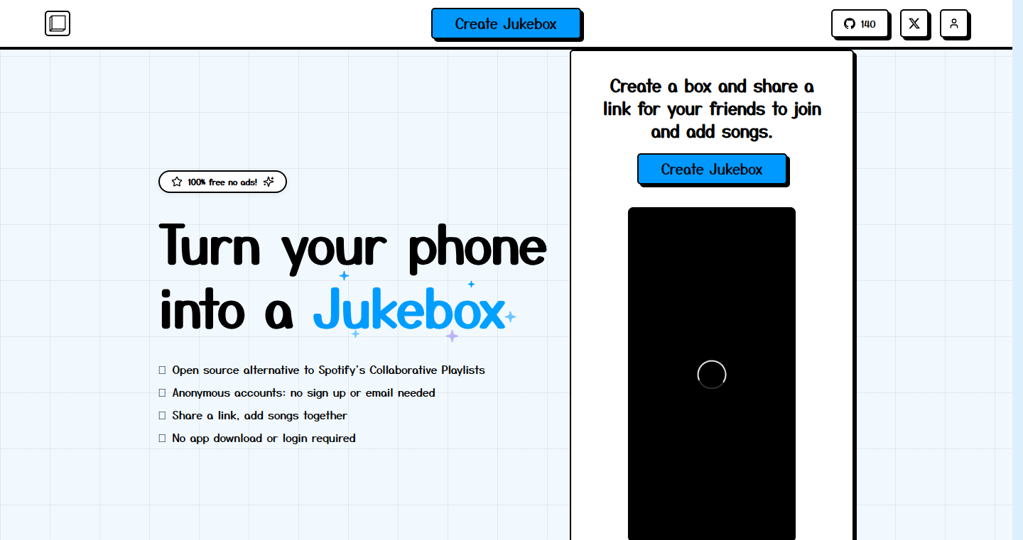 Jukebox - 公平なグループプレイリストシステム
