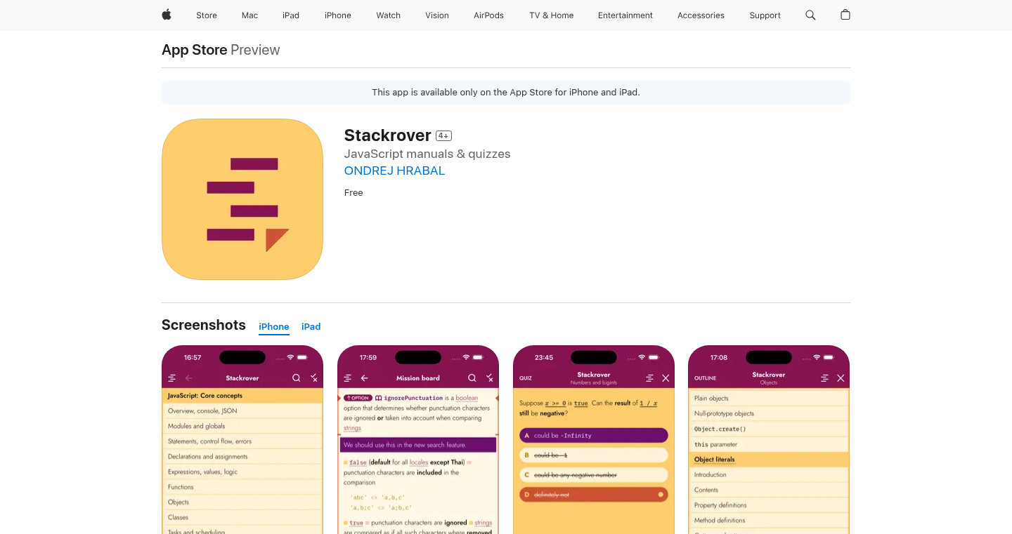 Stackrover:JavaScript技術の理解を深めるためのインタラクティブマニュアル