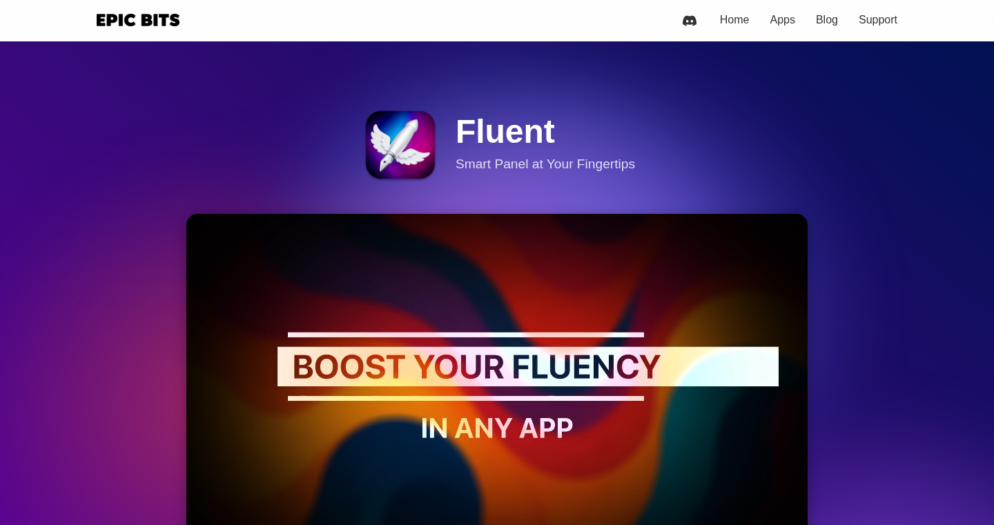 Fluent - ネイティブSwiftで実現する、高速AIライティングアシスタント