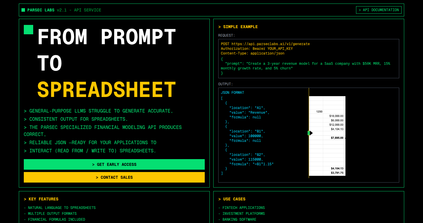 Parsec Labs API:img