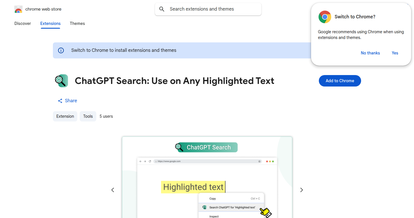 ChatGPT Search & Use on Any Site:img