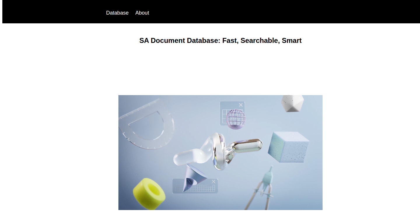 GovDocs - 人工知能で南アフリカ政府文書を検索可能にするツール