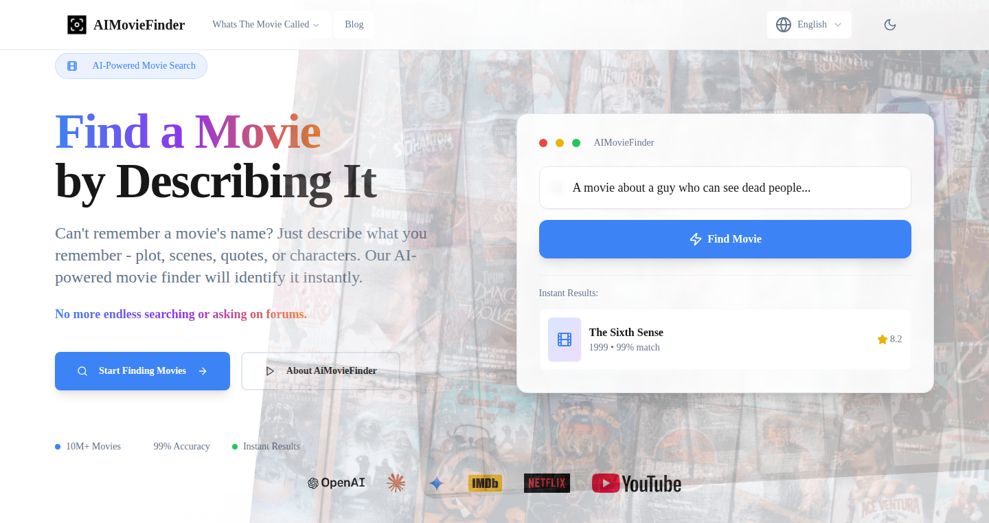 AI映画検索:記憶と感情で映画を見つけ出す