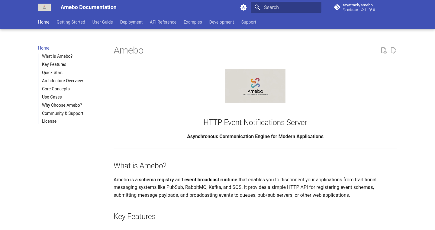 Amebo: HTTPイベントブロードキャストエンジン