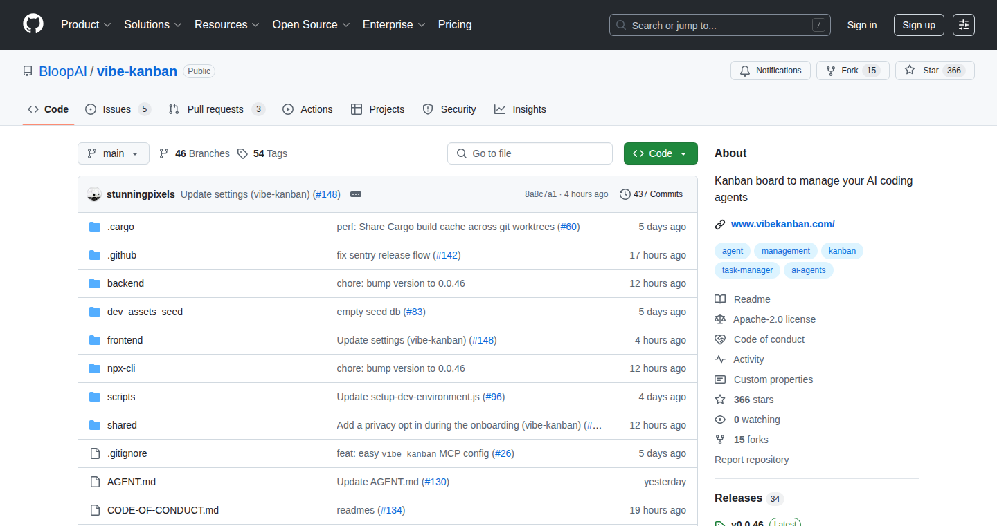Vibe Kanban - AIコーディングエージェント向けカンバンボード