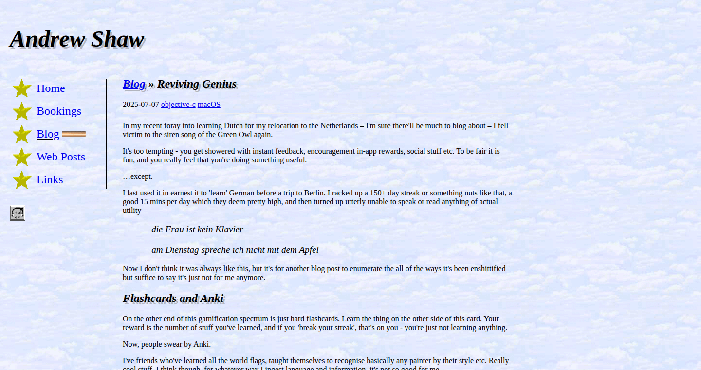 RetroApp: Restoring a Classic OS X Application