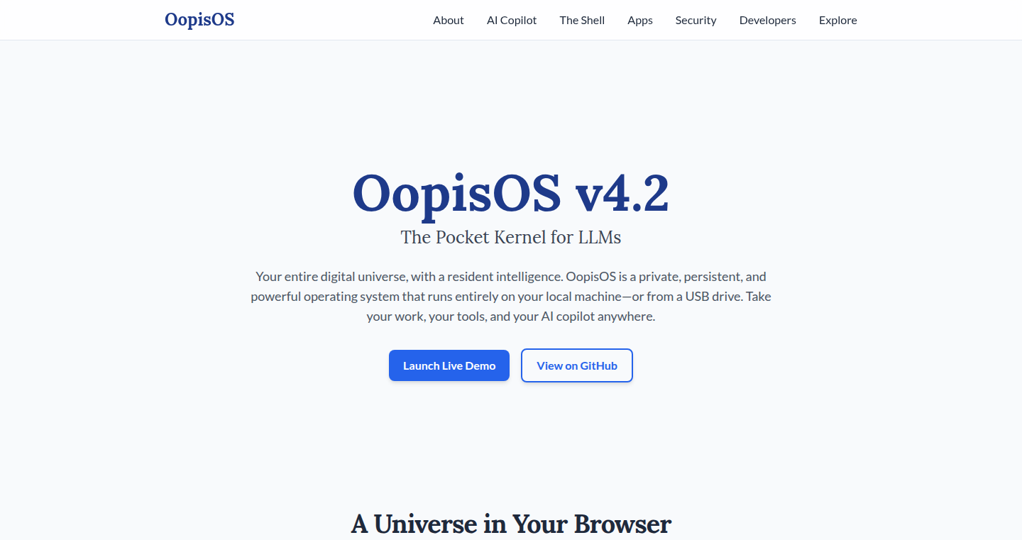 OopisOS: A Browser-Based Virtual OS Powered by JavaScript and Gemini