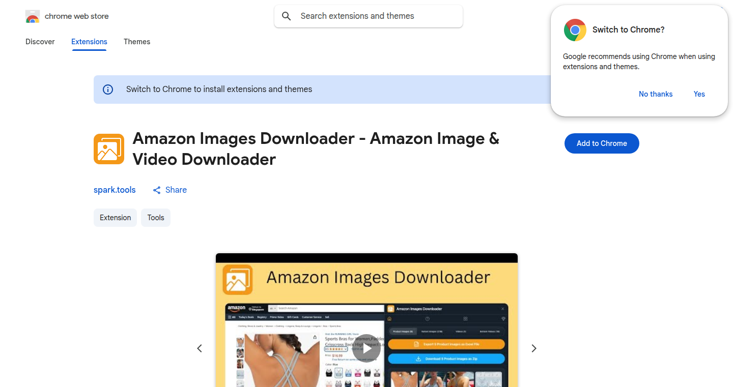 Amazon Image Grabber - Bulk Download Utility