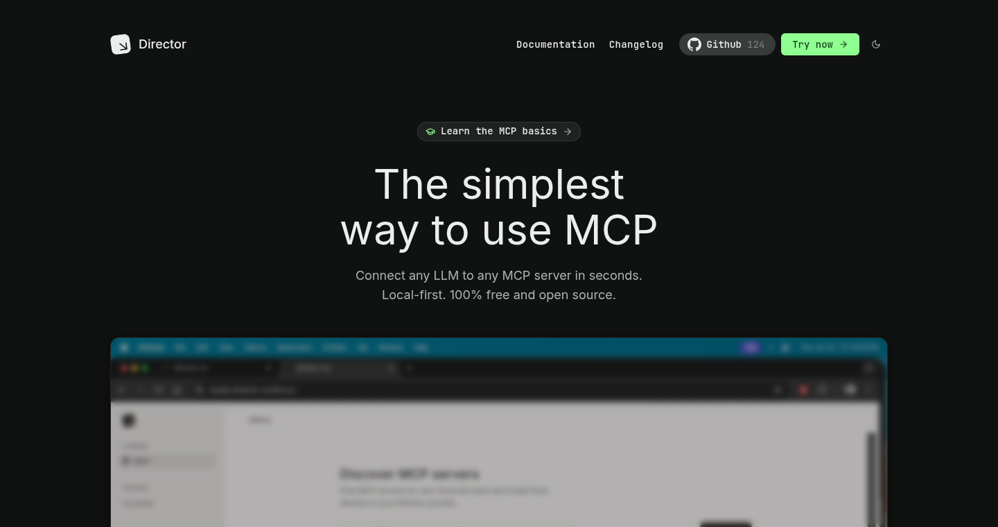 MCP 簡便利用ツール - ローカルファースト、100% オープンソース