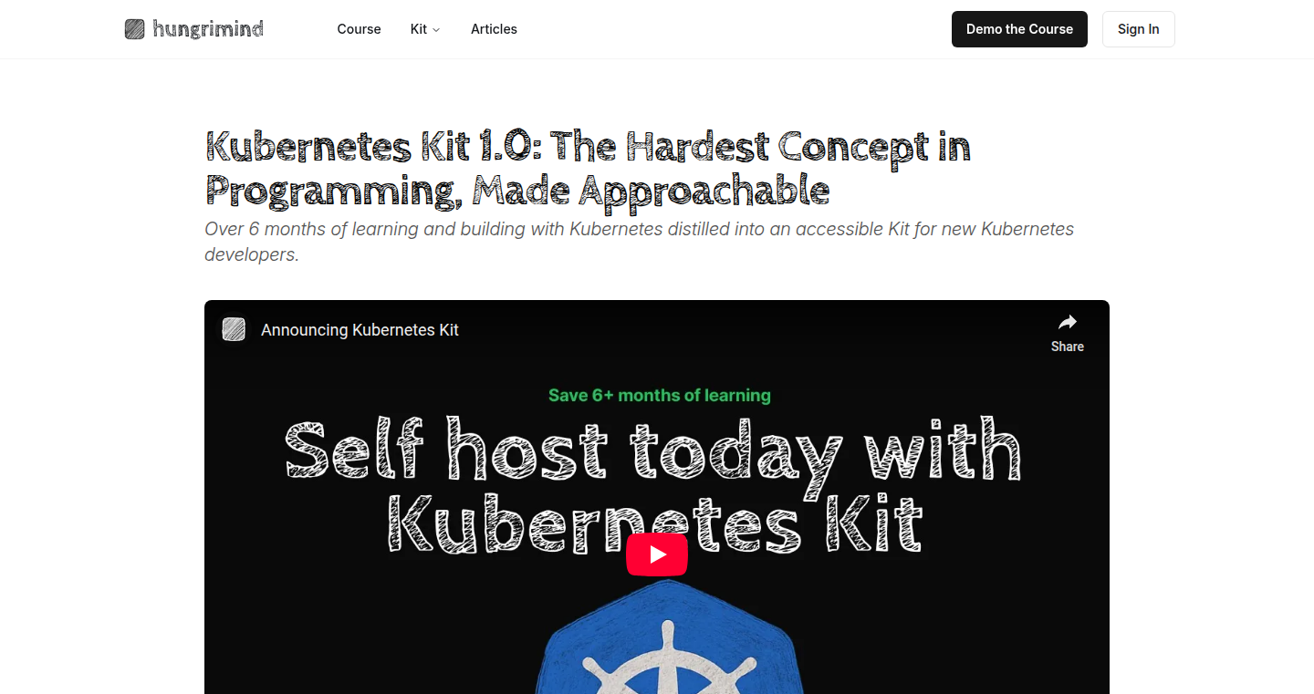 Kubernetes Kit: Simplifying Kubernetes for Everyone