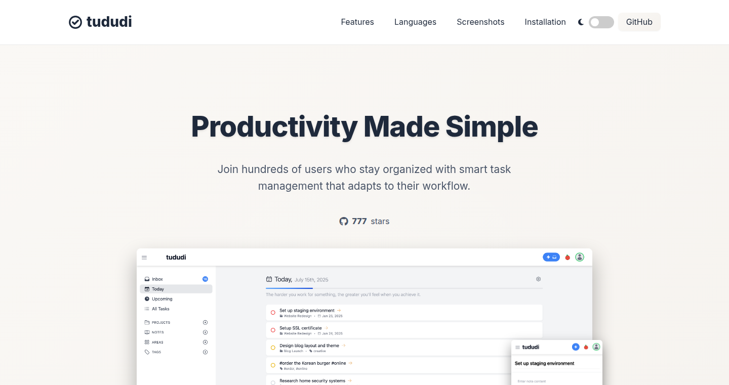 PolyglotTask: A Self-Hosted Task Manager for Global Teams