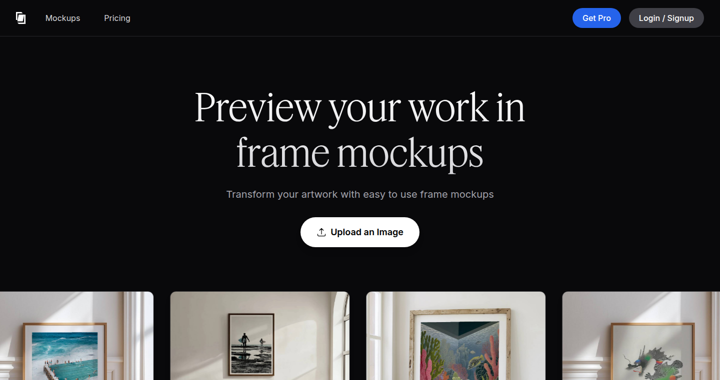 FrameCanvas: Instant Image Mockup Generator