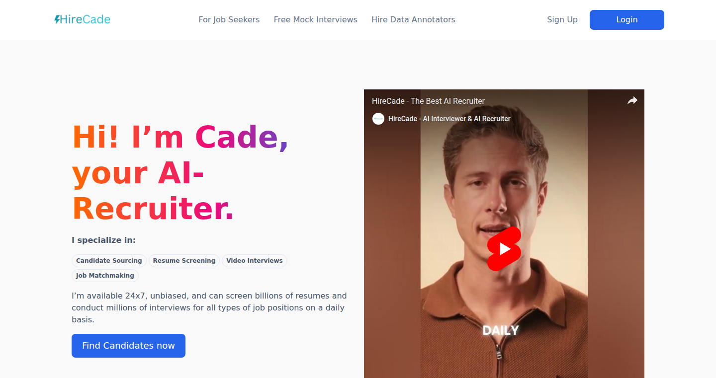 HireCade: AI-Powered Automated Recruiting Funnel