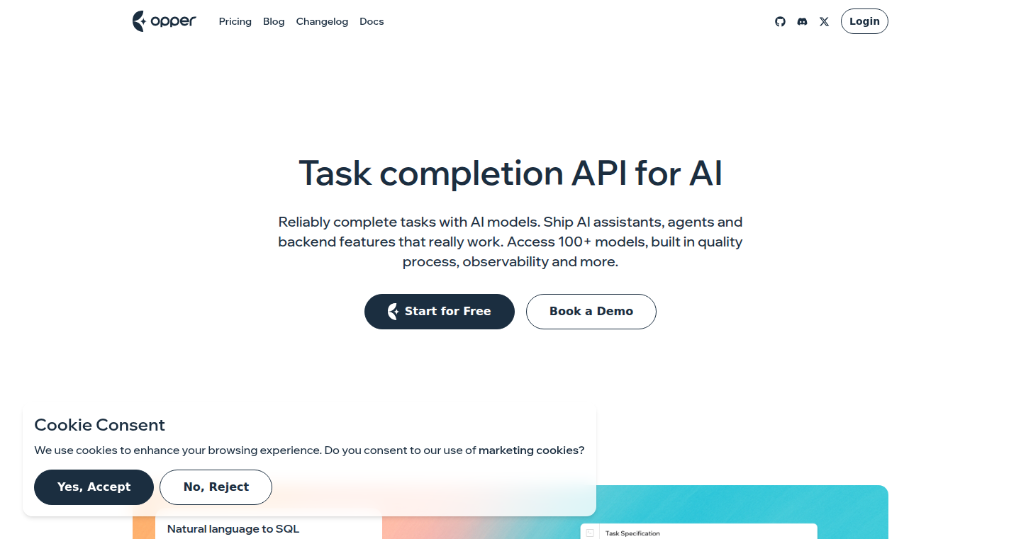 Opper AI: The Reliable Task-Completion API for LLMs