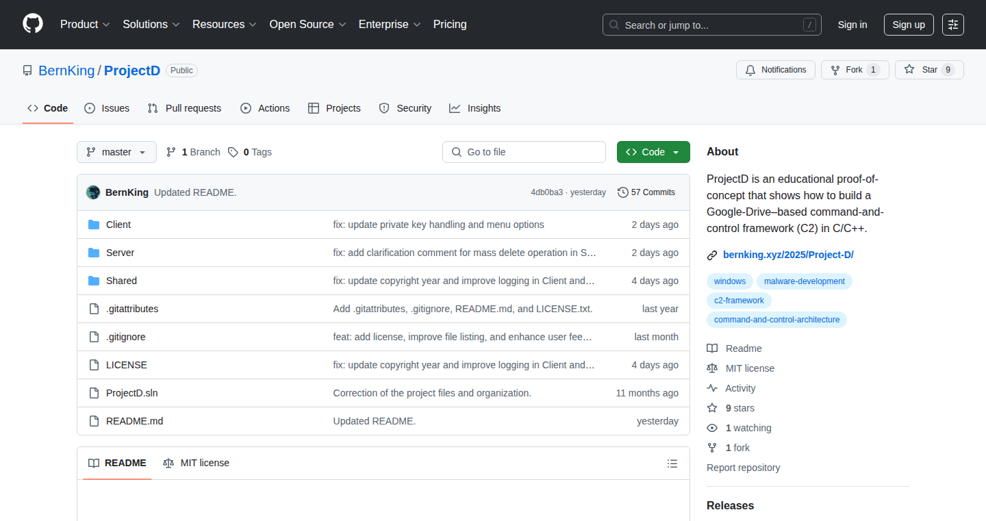 ProjectD: Google Drive-Powered, Encrypted C2 Infrastructure