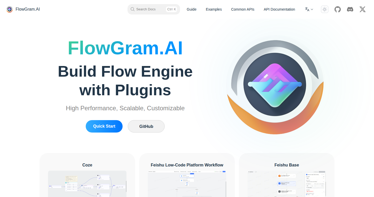 FlowGram.AI - Node-Based AI Workflow Engine