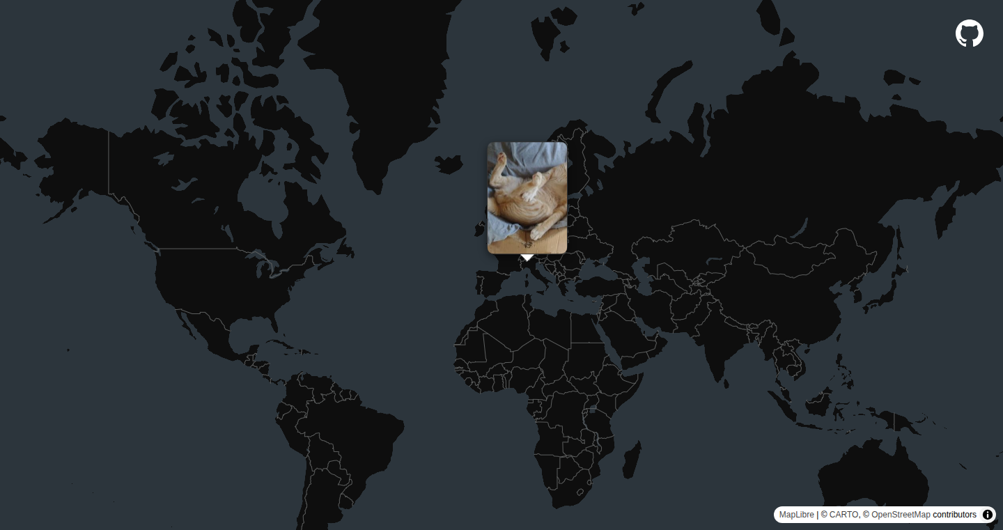 Worldsnap:实时猫片地图