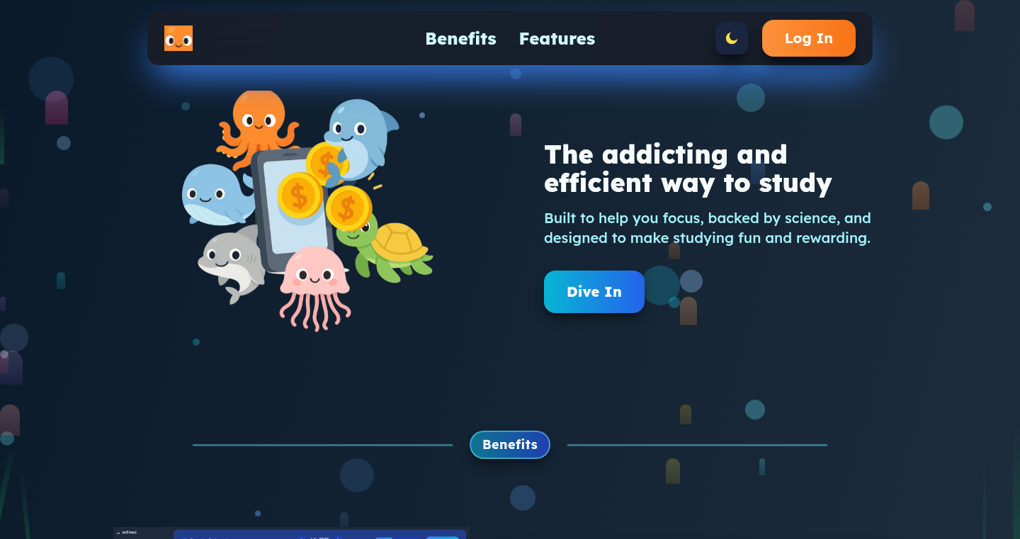 Octivus:勉強をゲームのように中毒性に