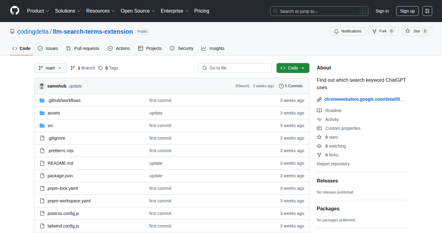 LLM Search Terms Extension:img