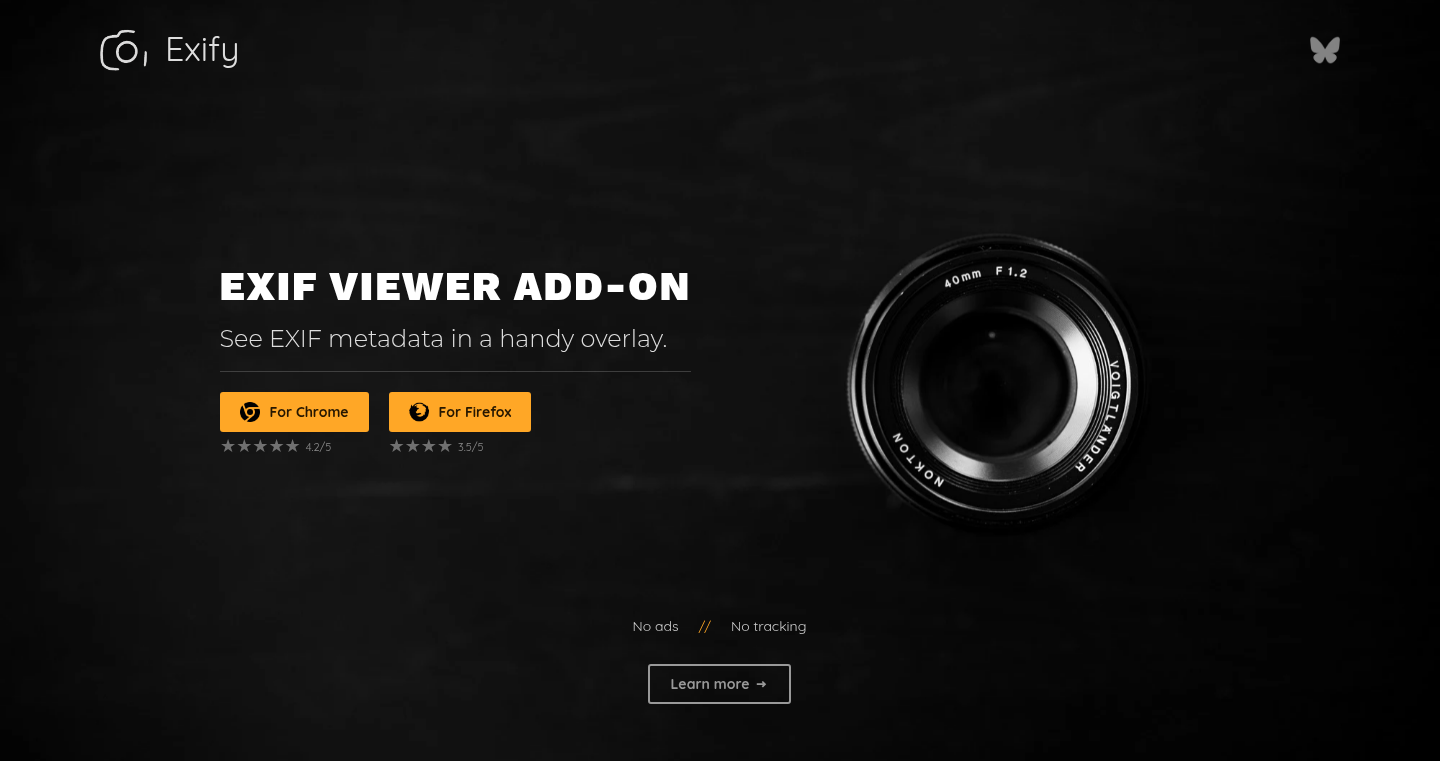 Exify: Browser Extension for Advanced Image Metadata Inspection