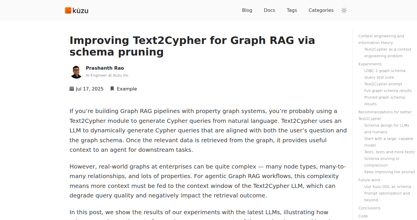 Text2Cypher: Optimizing LLMs for Graph Query Generation