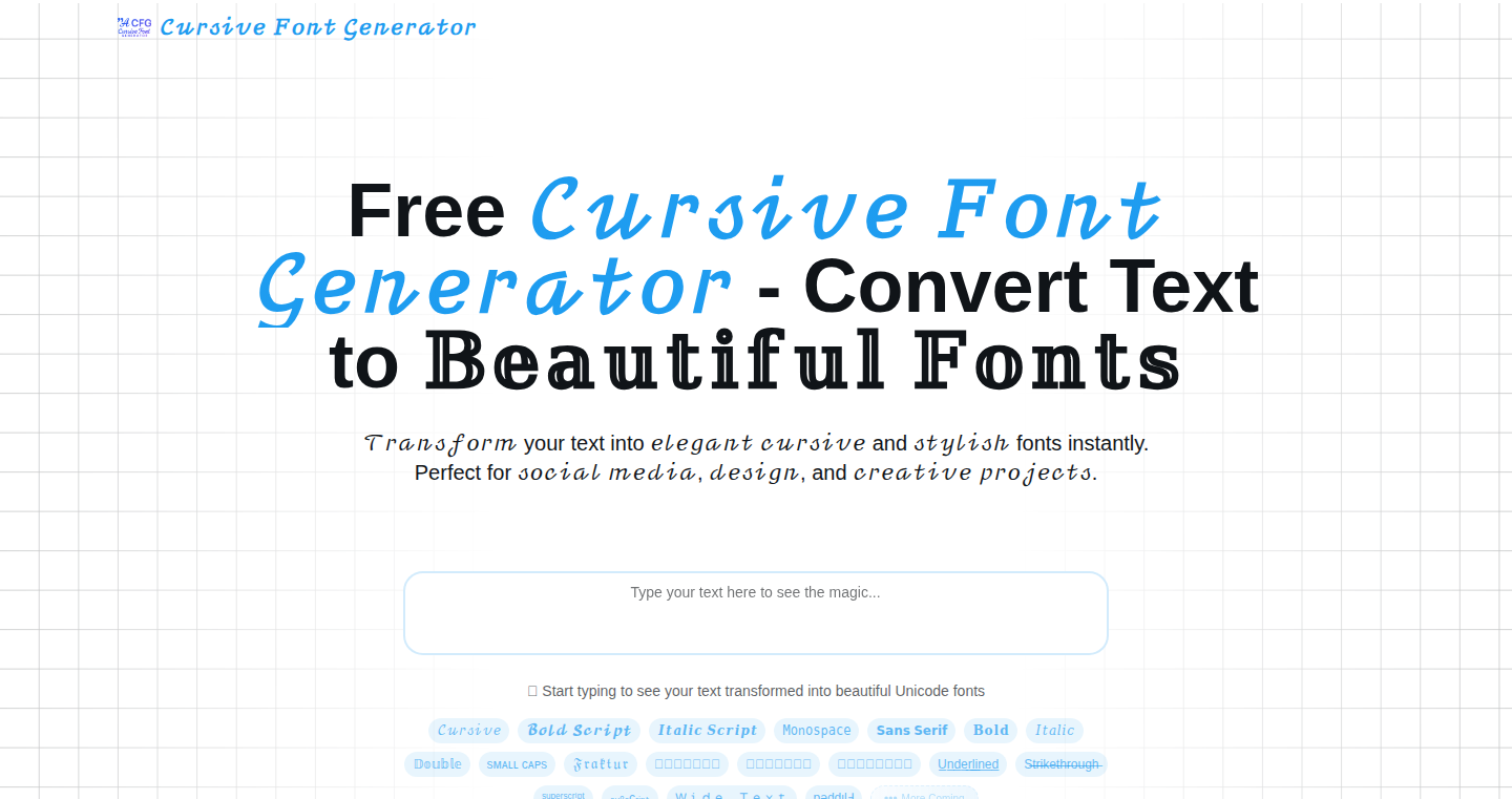 UniStyle: Client-Side Unicode Font Generator