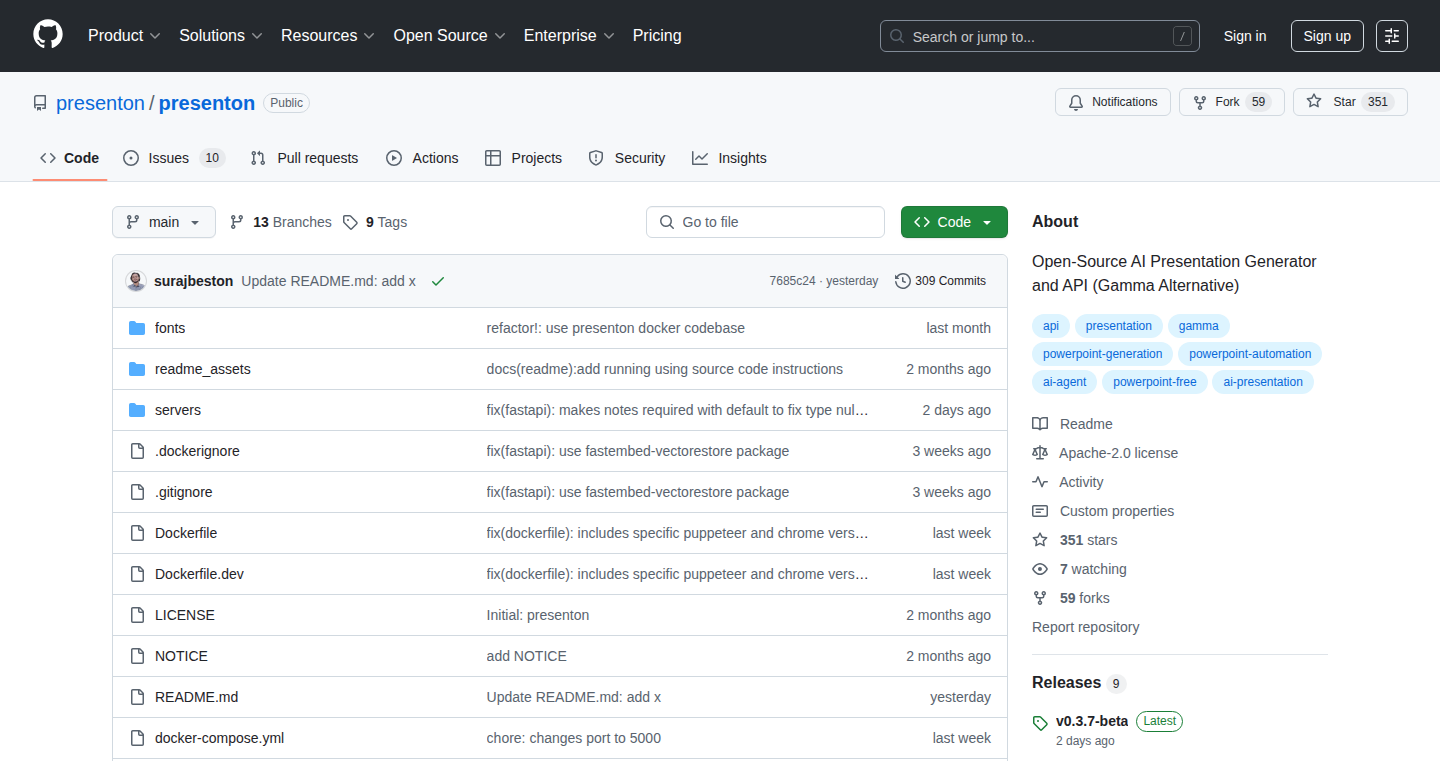 Presenton: Local AI-Powered Presentation Generator