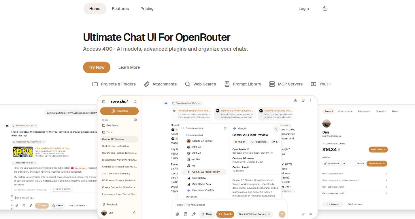Rove: The AI Chat Interface Navigator