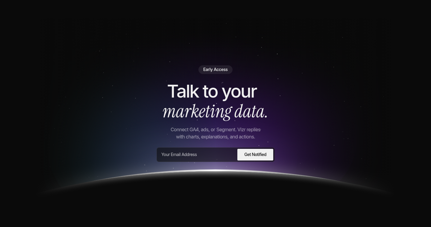 Vizr: Conversational Analytics for Marketing Campaigns