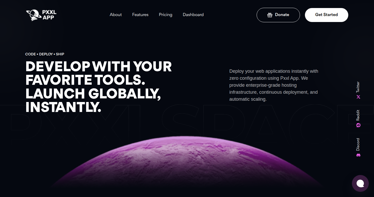 Pxxl App: 极速部署你的Web应用与数据库
