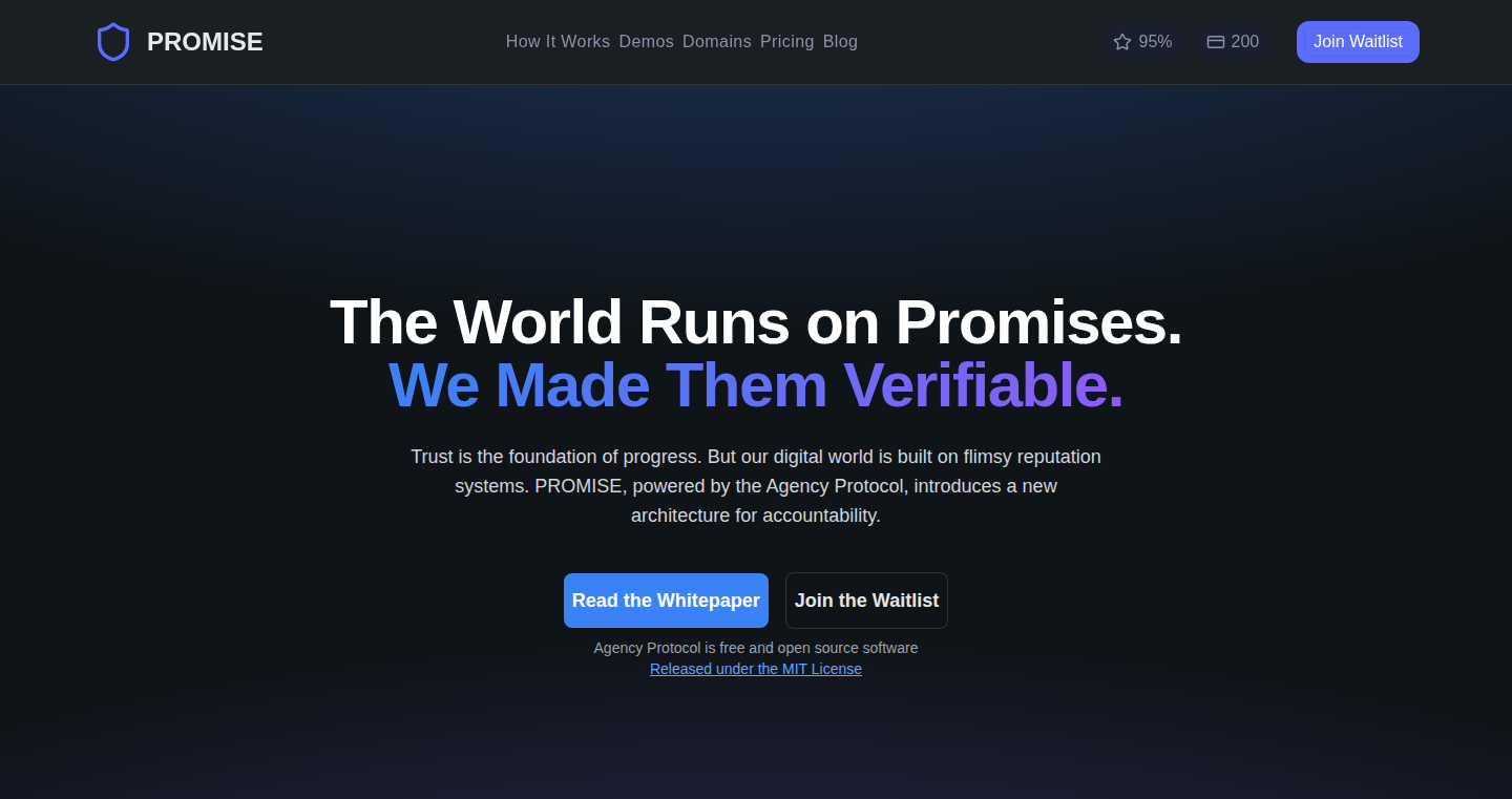 Agency Protocol: Programmable Trust for Autonomous Systems