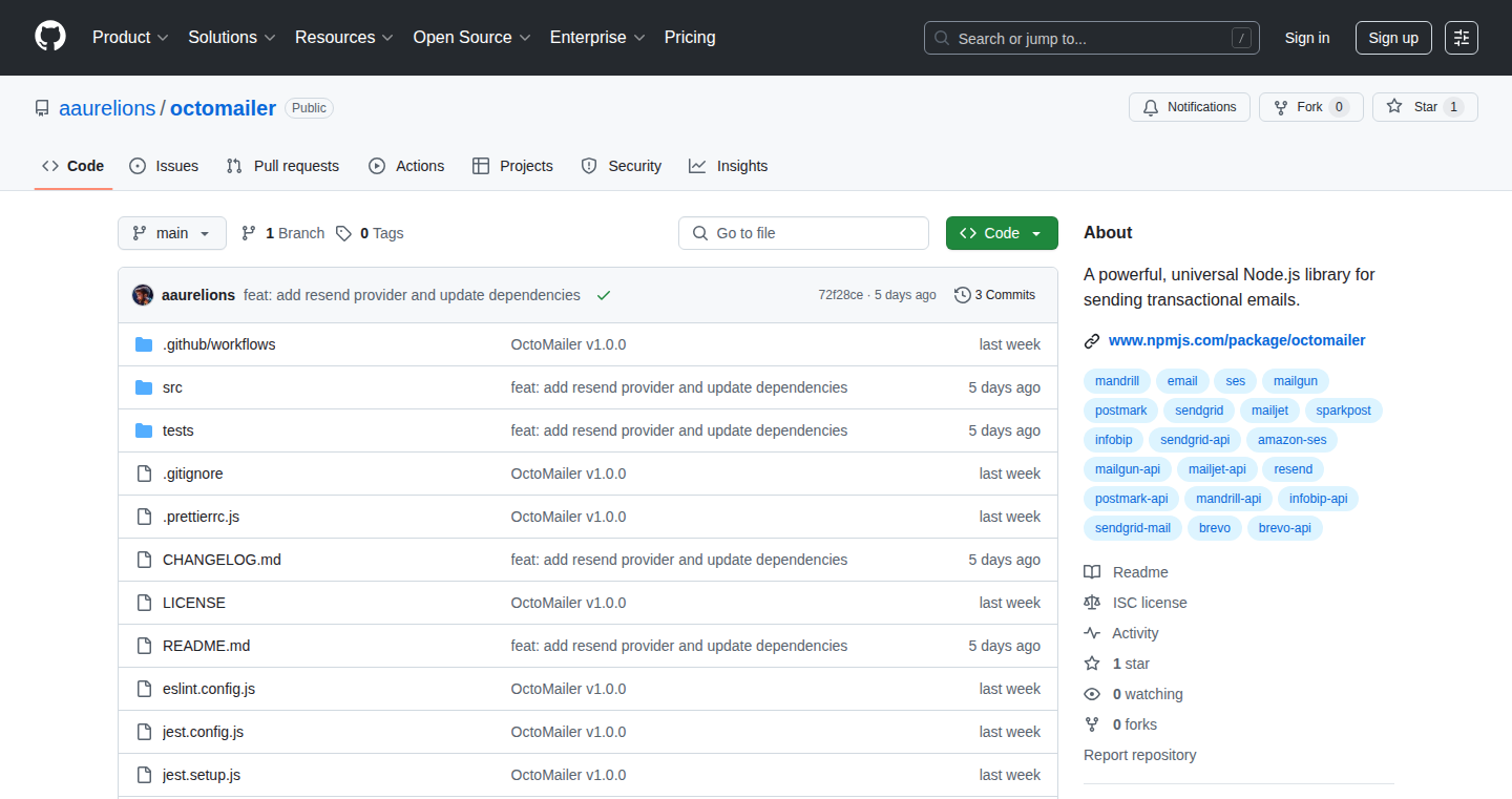 OctoMailer: Node.js's Swiss Army Knife for Emails