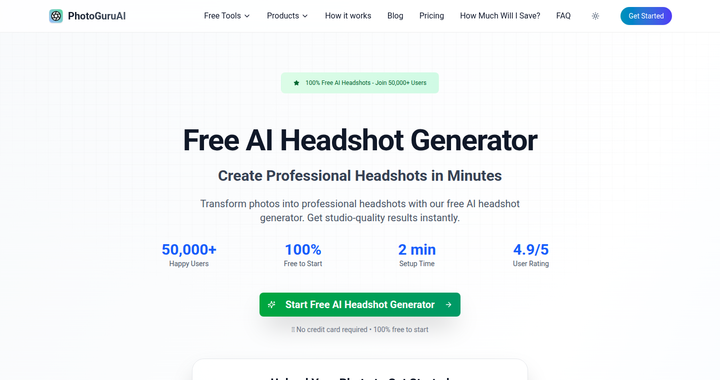 HeadshotGen: AI-Powered Professional Headshot Generator