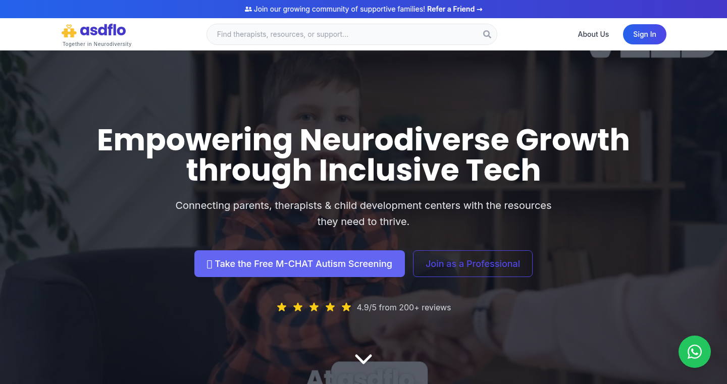 Asdflo - Autism Support Platform