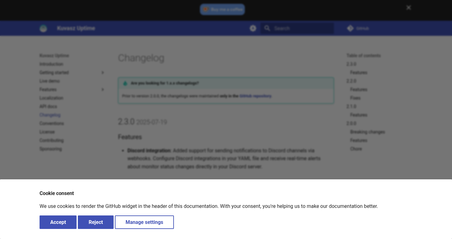 Kuvasz Uptime - 网站监控的Discord警报机器人